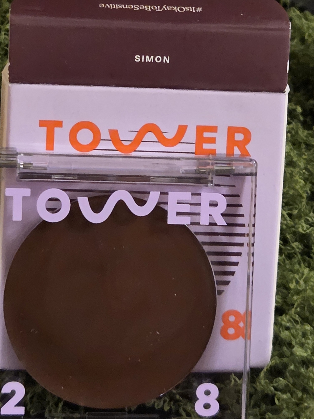 Tower 28 Cream Bronzer — Deep Brown Shade